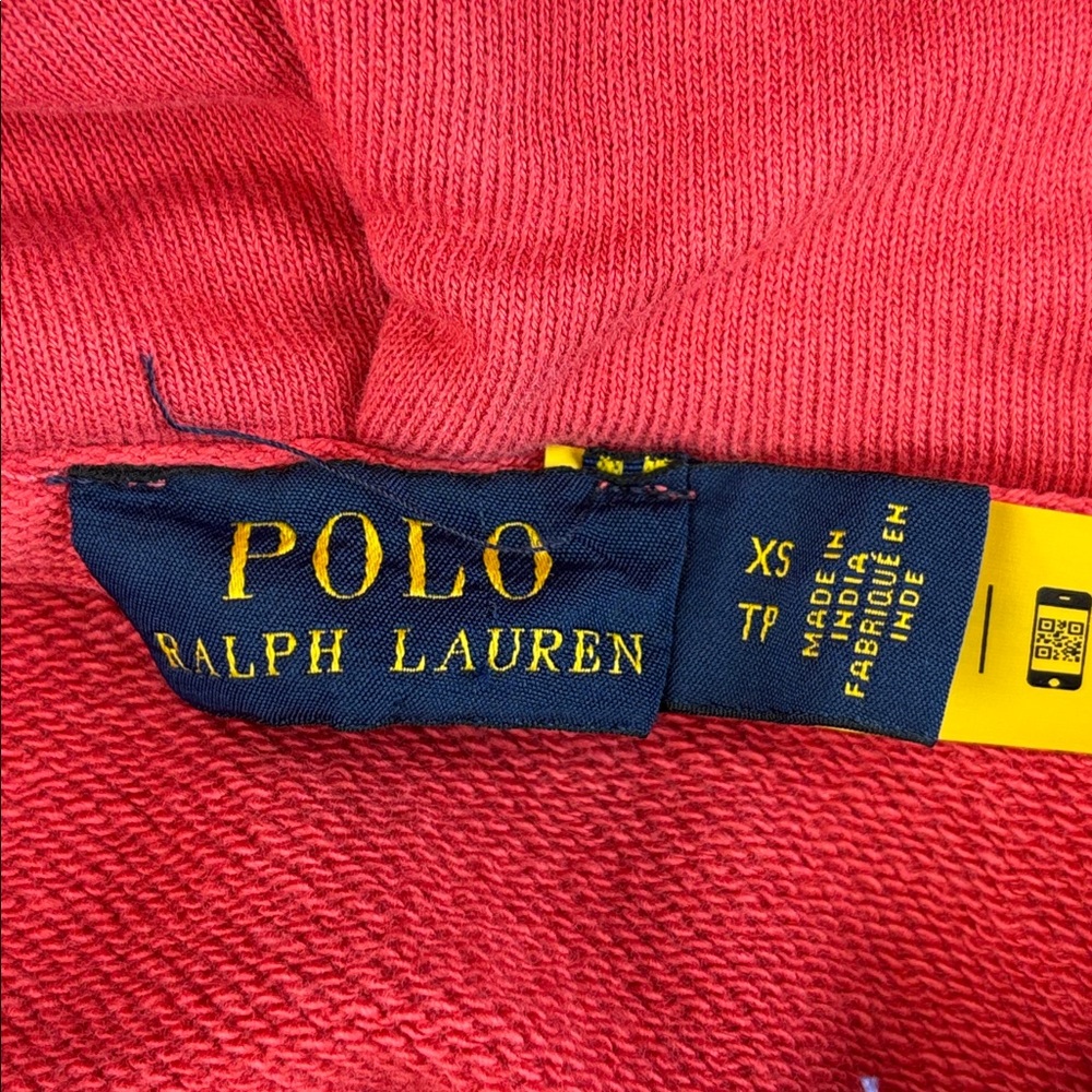Polo Ralph Lauren Pink Patchwork Embroidered Pull… - image 3